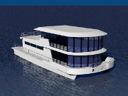 60' Catamaran House Boat