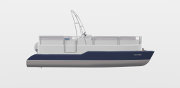 20' Pontoon Boat Custom Design.