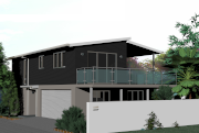 Presentation rendering for a house in Papamoa Bay of Plenty.